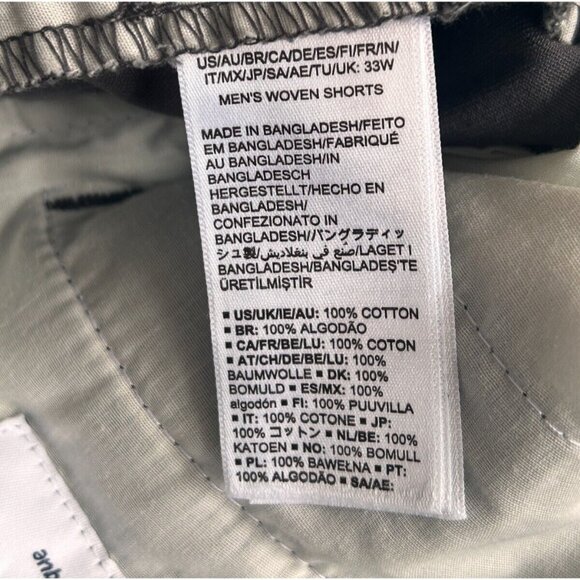 Amazon Essentials Mens Classic-Fit 9" Short 100% Cotton Chino Belt Loops Size 33 - Picture 9 of 12